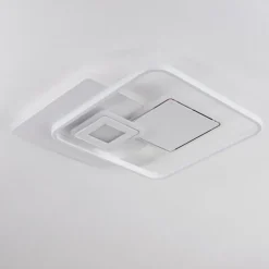 Plafonnier Panchita LED Blanc, 1 lumière, Télécommandes