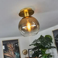 Plafonnier Pascal Laiton, 1 lumière