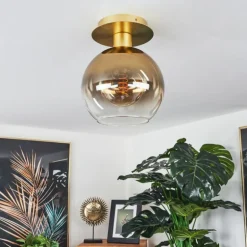 Plafonnier Pascal Laiton, 1 lumière