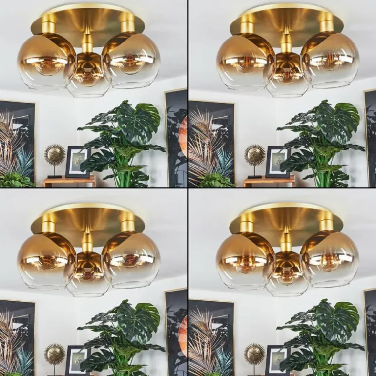 Plafonnier Pascal Laiton, 3 lumières