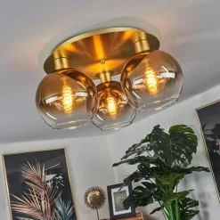 Plafonnier Pascal Laiton, 3 lumières