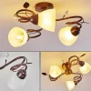 Plafonnier Peccia Rouille, 3 lumières