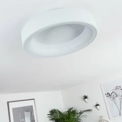 Plafonnier Pine LED Blanc, 1 lumière