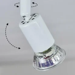 Plafonnier Planes LED Blanc, 1 lumière