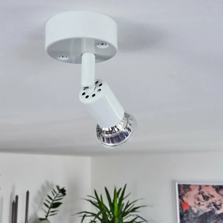 Plafonnier Planes LED Blanc, 1 lumière