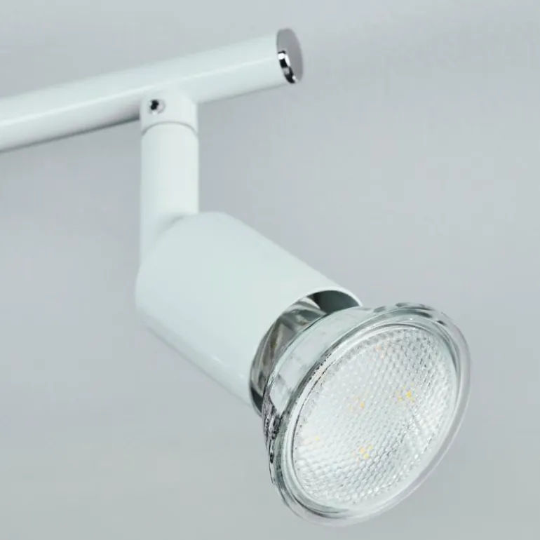 Plafonnier Planes LED Blanc, 4 lumières