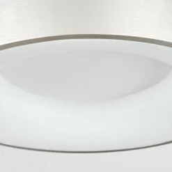 Plafonnier Playas LED Argenté, Blanc, 1 lumière