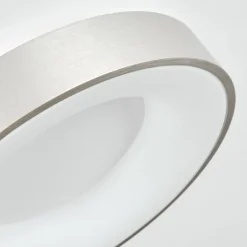 Plafonnier Playas LED Argenté, Blanc, 1 lumière