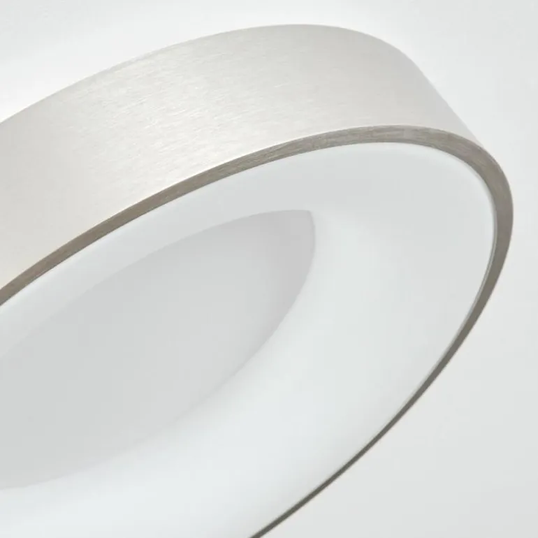 Plafonnier Playas LED Argenté, Blanc, 1 lumière