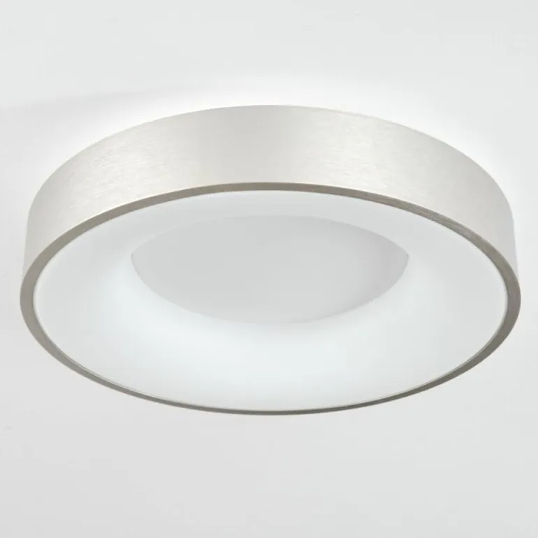 Plafonnier Playas LED Argenté, Blanc, 1 lumière