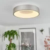 Plafonnier Playas LED Argenté, Blanc, 1 lumière