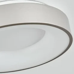 Plafonnier Playas LED Argenté, Blanc, 1 lumière