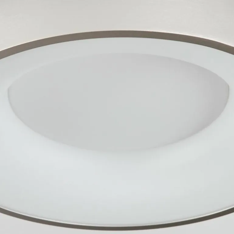 Plafonnier Playas LED Argenté, Blanc, 1 lumière