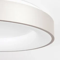 Plafonnier Playas LED Argenté, Blanc, 1 lumière
