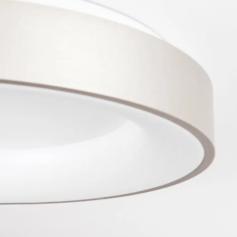 Plafonnier Playas LED Argenté, Blanc, 1 lumière