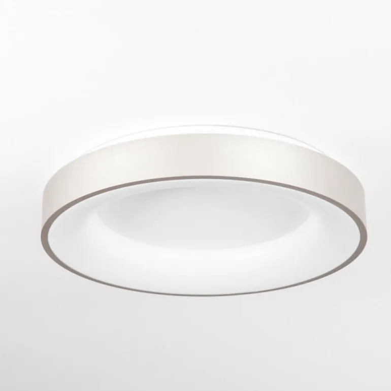 Plafonnier Playas LED Argenté, Blanc, 1 lumière