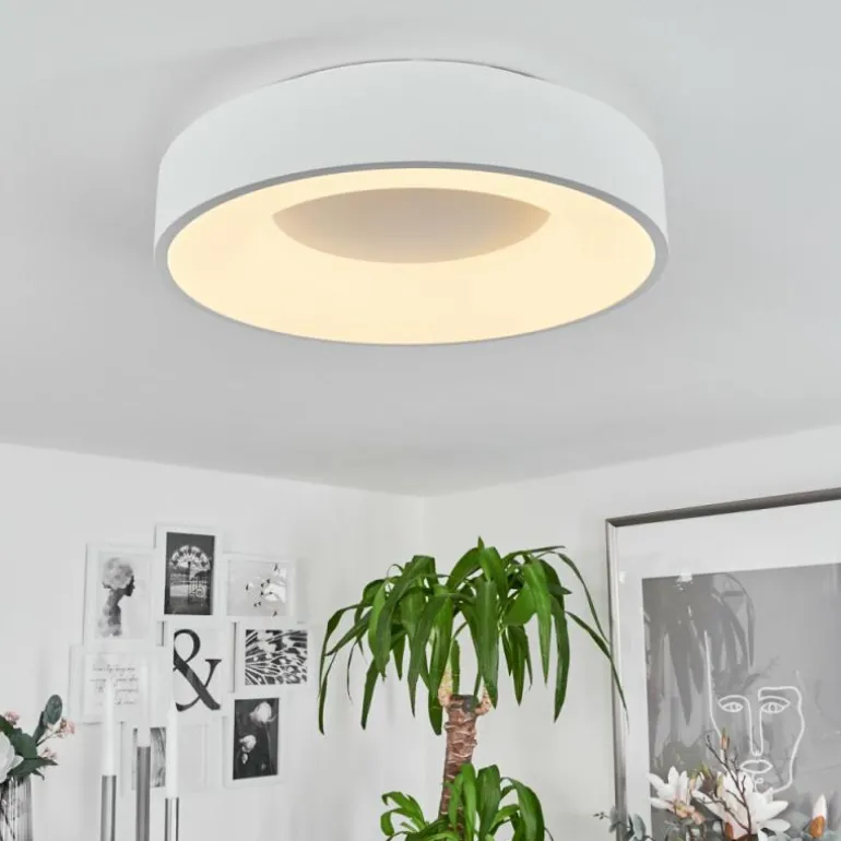 Plafonnier Playas LED Blanc, 1 lumière
