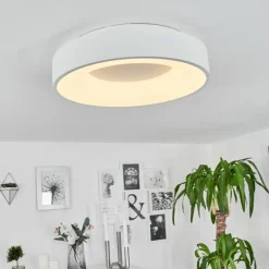 Plafonnier Playas LED Blanc, 1 lumière