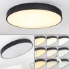 Plafonnier Plovdiv LED Blanc, 1 lumière, Télécommandes