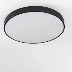 Plafonnier Plovdiv LED Blanc, 1 lumière, Télécommandes