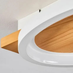 Plafonnier Pompu LED Écru, 1 lumière