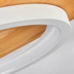 Plafonnier Pompu LED Écru, 1 lumière