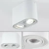 Plafonnier Quimper Blanc, 2 lumières