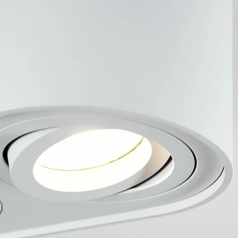 Plafonnier Quimper Blanc, 2 lumières