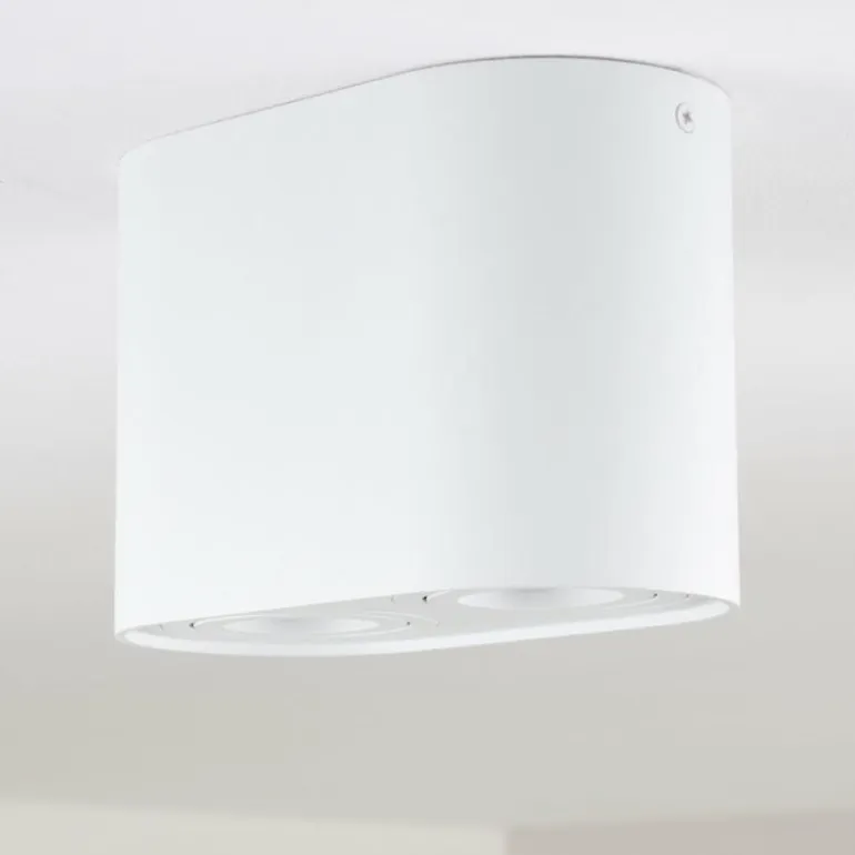 Plafonnier Quimper Blanc, 2 lumières