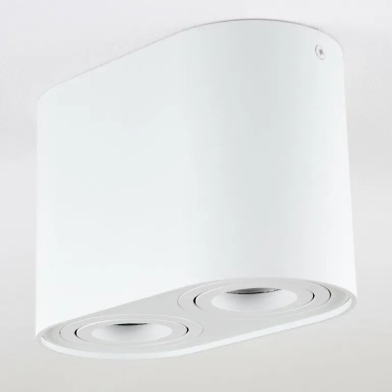 Plafonnier Quimper Blanc, 2 lumières