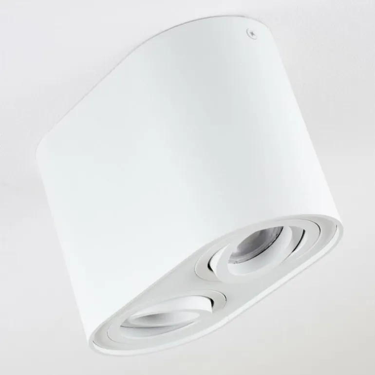 Plafonnier Quimper Blanc, 2 lumières