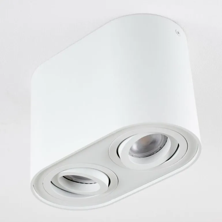 Plafonnier Quimper Blanc, 2 lumières