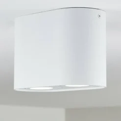Plafonnier Quimper Blanc, 2 lumières