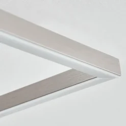 Plafonnier Rauma LED Nickel mat, 1 lumière
