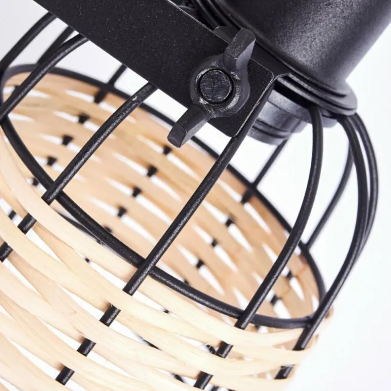 Plafonnier Recinto Noir, 1 lumière