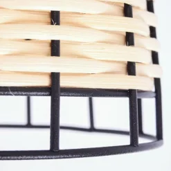 Plafonnier Recinto Noir, 1 lumière