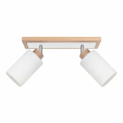 Plafonnier Represita Bois clair, 2 lumières