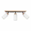 Plafonnier Represita Bois clair, 3 lumières