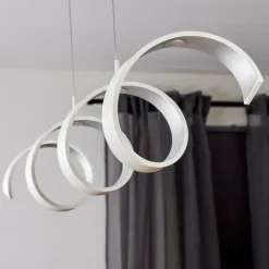 Plafonnier Rezat LED Blanc, 1 lumière
