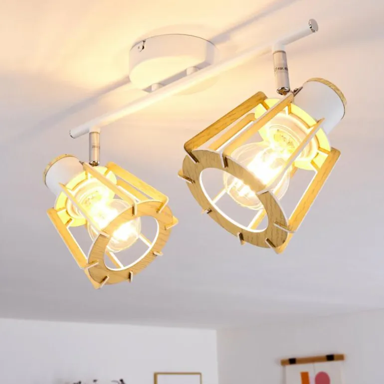 Plafonnier Rieti Blanc, 2 lumières