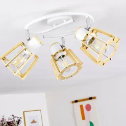 Plafonnier Rieti Blanc, 3 lumières
