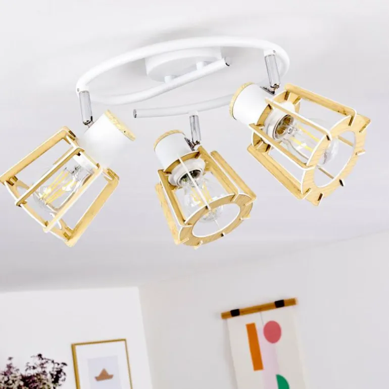 Plafonnier Rieti Blanc, 3 lumières