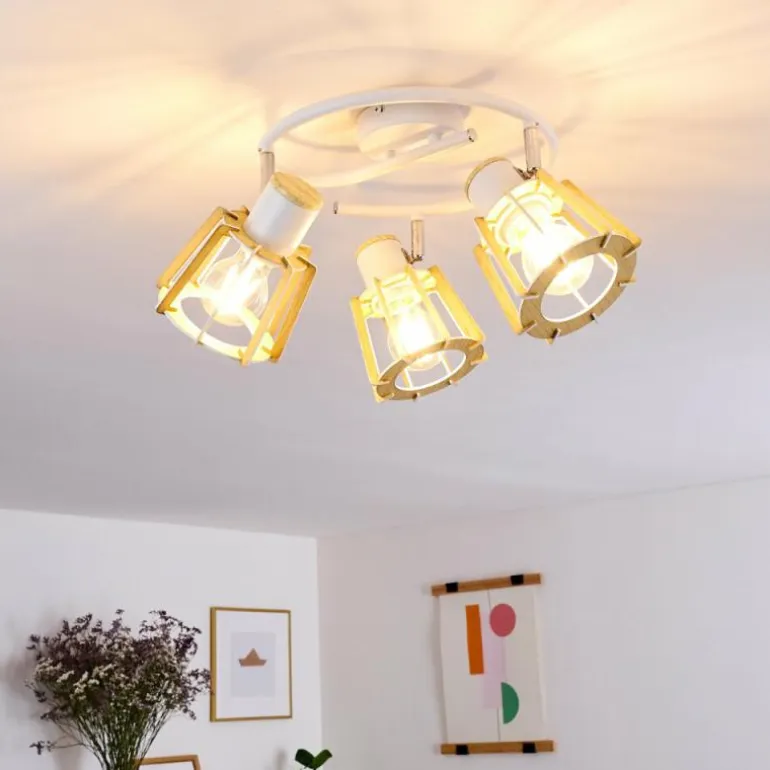 Plafonnier Rieti Blanc, 3 lumières