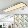 Plafonnier Ringuelet LED Blanc, 1 lumière