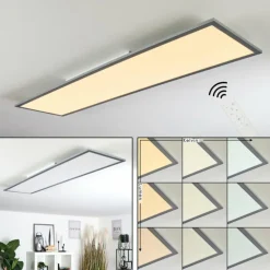 Plafonnier Ringuelet LED Blanc, 1 lumière