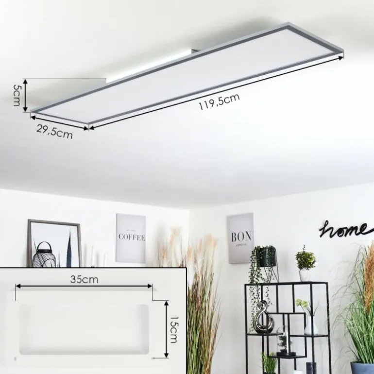 Plafonnier Ringuelet LED Blanc, 1 lumière
