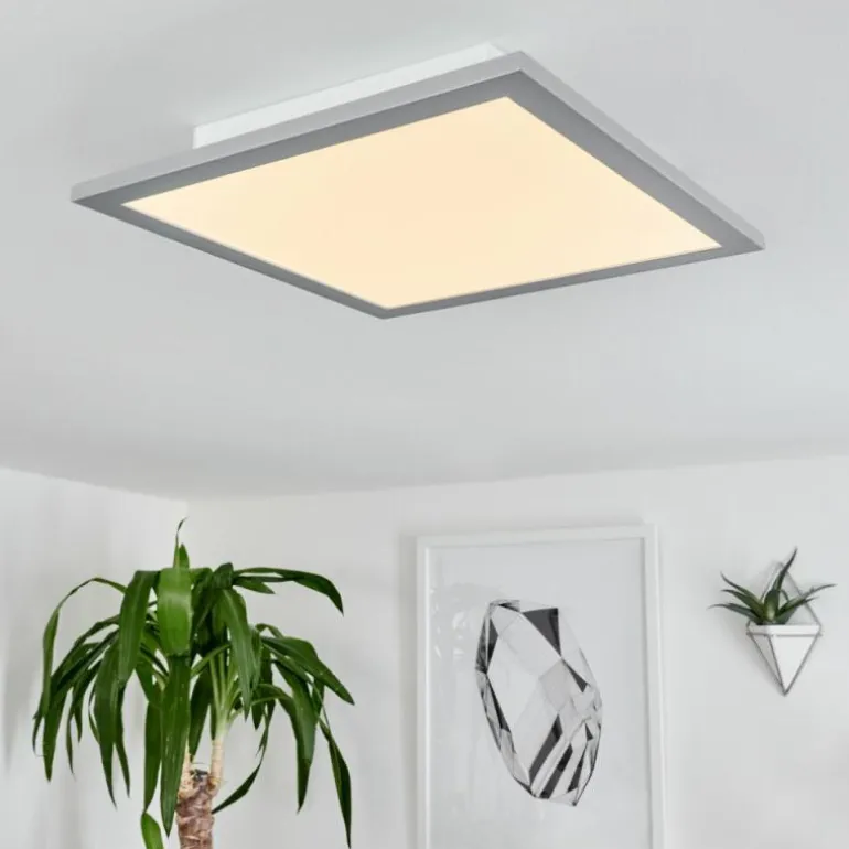 Plafonnier Ringuelet LED Blanc, 1 lumière, Télécommandes