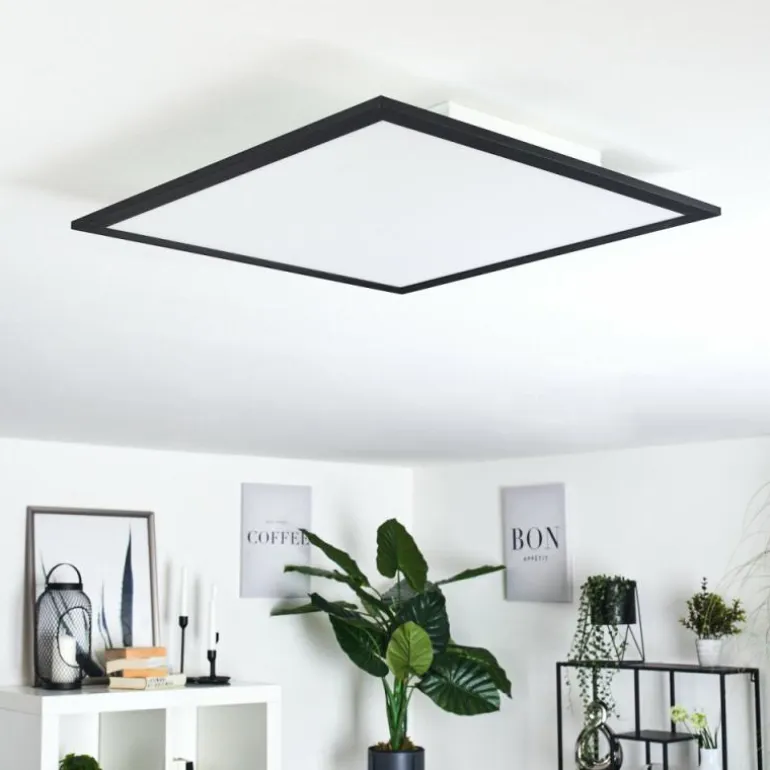 Plafonnier Ringuelet LED Blanc, 1 lumière, Télécommandes