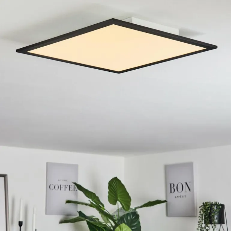 Plafonnier Ringuelet LED Blanc, 1 lumière, Télécommandes