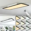 Plafonnier Ringuelet LED Blanc, 1 lumière, Télécommandes